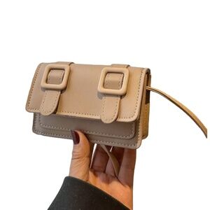 DOUBLE STRAP MINI PURSE WITH SHOULDER STRAP SMALL BUT MIGHTY